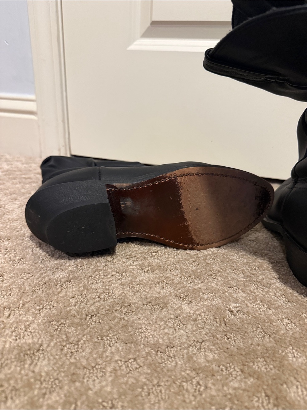 Women’s black cowboy boots - Shyanne - Picture 5 of 6